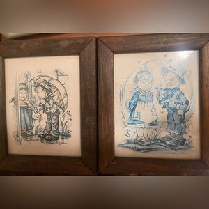 Charming Vintage Art by Germaine Bouret (1905 - 1953)